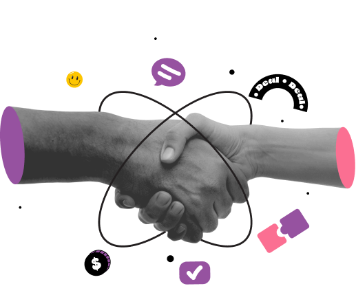 Partnership handshake